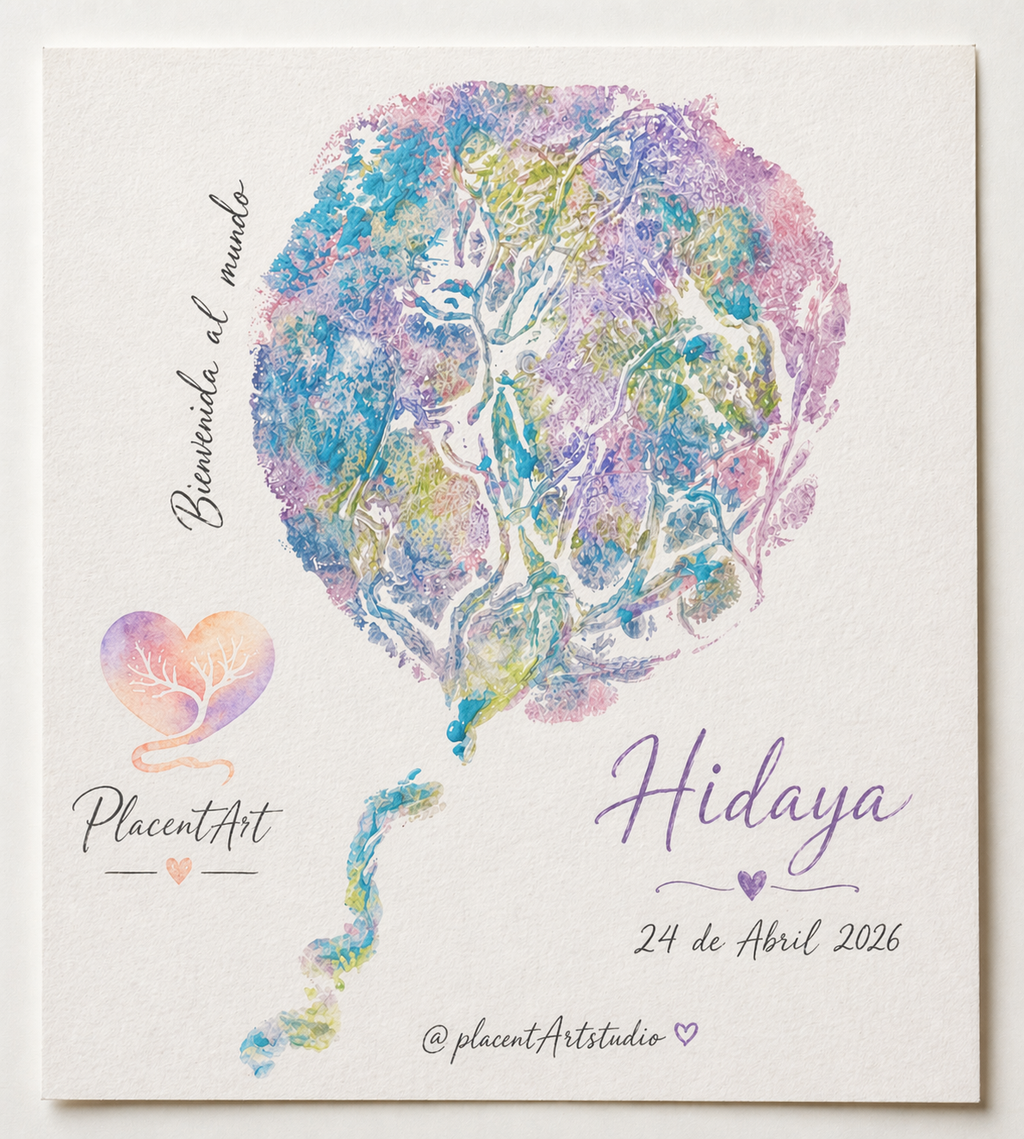 Kit PlacentArt — Impresión artística de la placenta