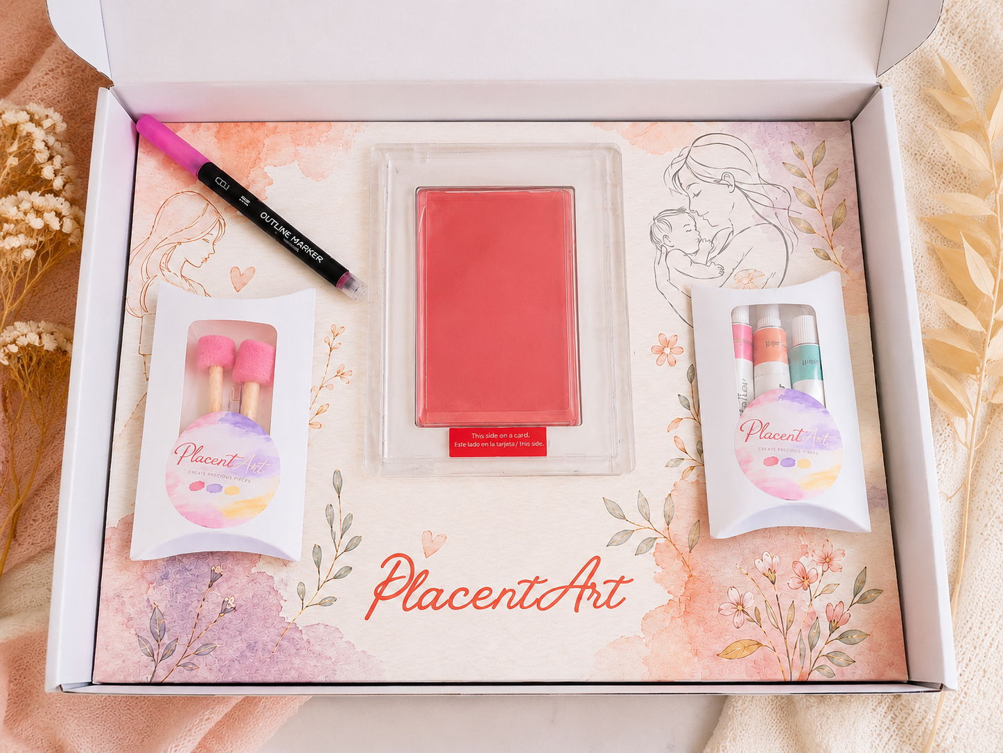 Kit PlacentArt — Impresión artística de la placenta